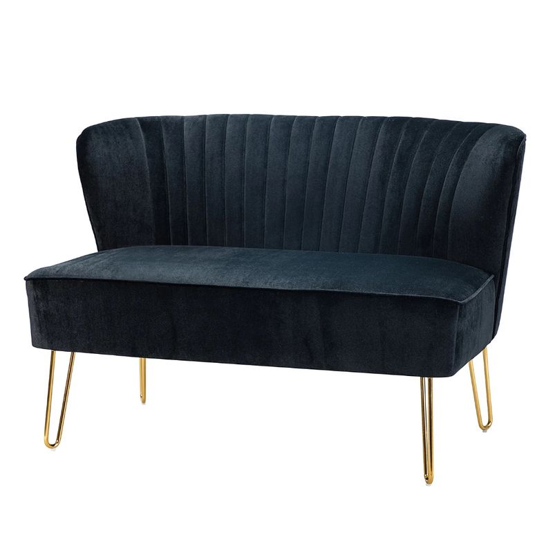 CENTRAL DECCO - SOFA 2 CUERPOS MAURICIO NEGRO