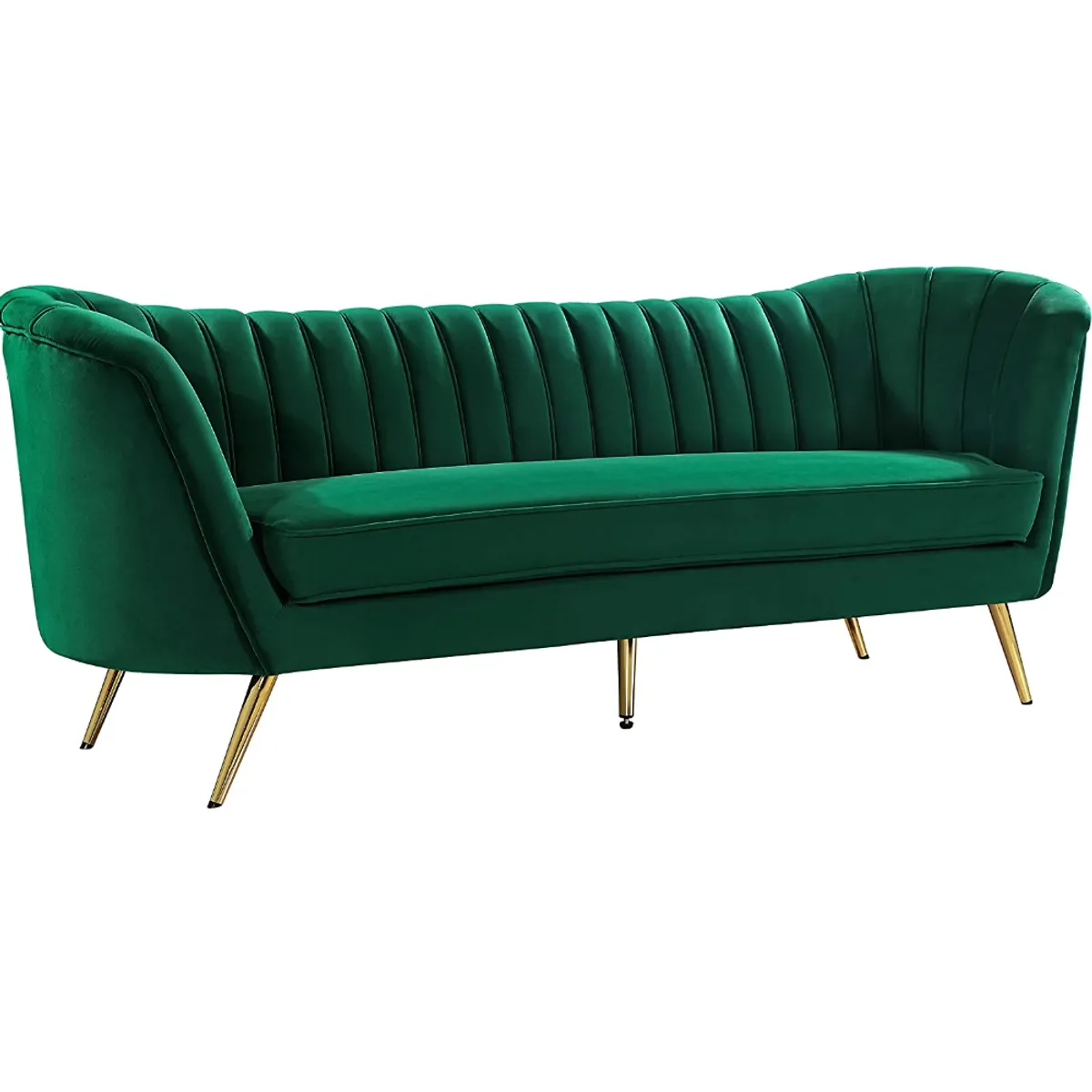 CENTRAL DECCO - SOFA 3 CUERPOS CASTIEL VERDE OSCURO