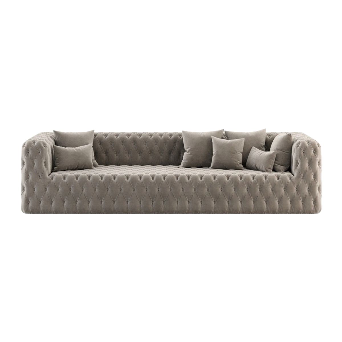 CENTRAL DECCO - SOFA 3 CUERPOS ARIS GRIS