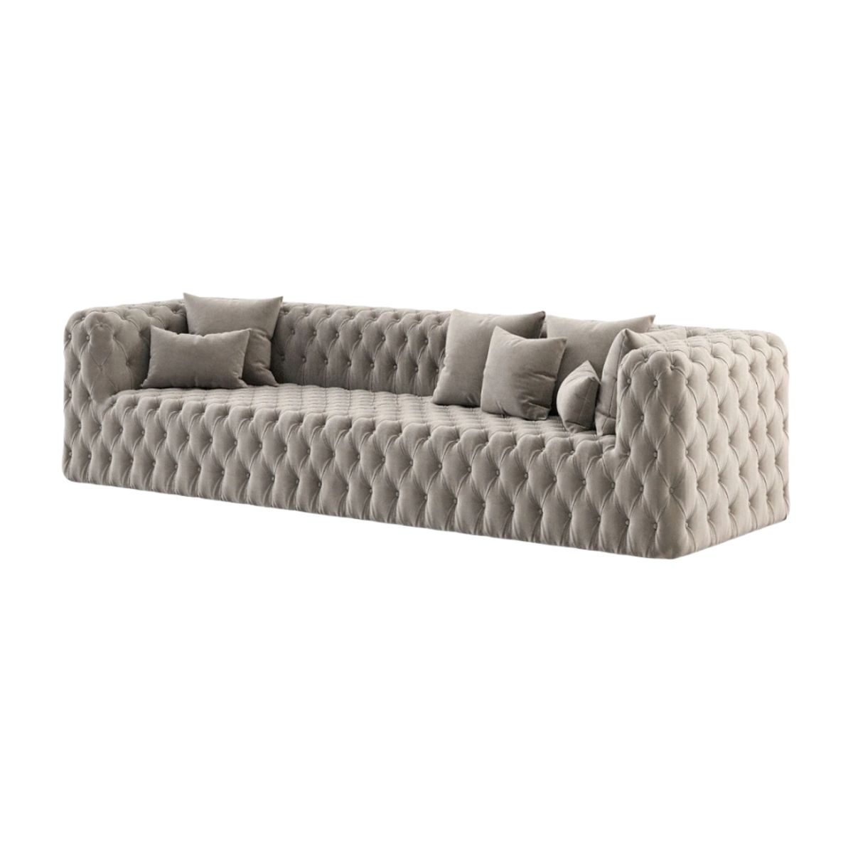 CENTRAL DECCO - SOFA 3 CUERPOS ARIS GRIS