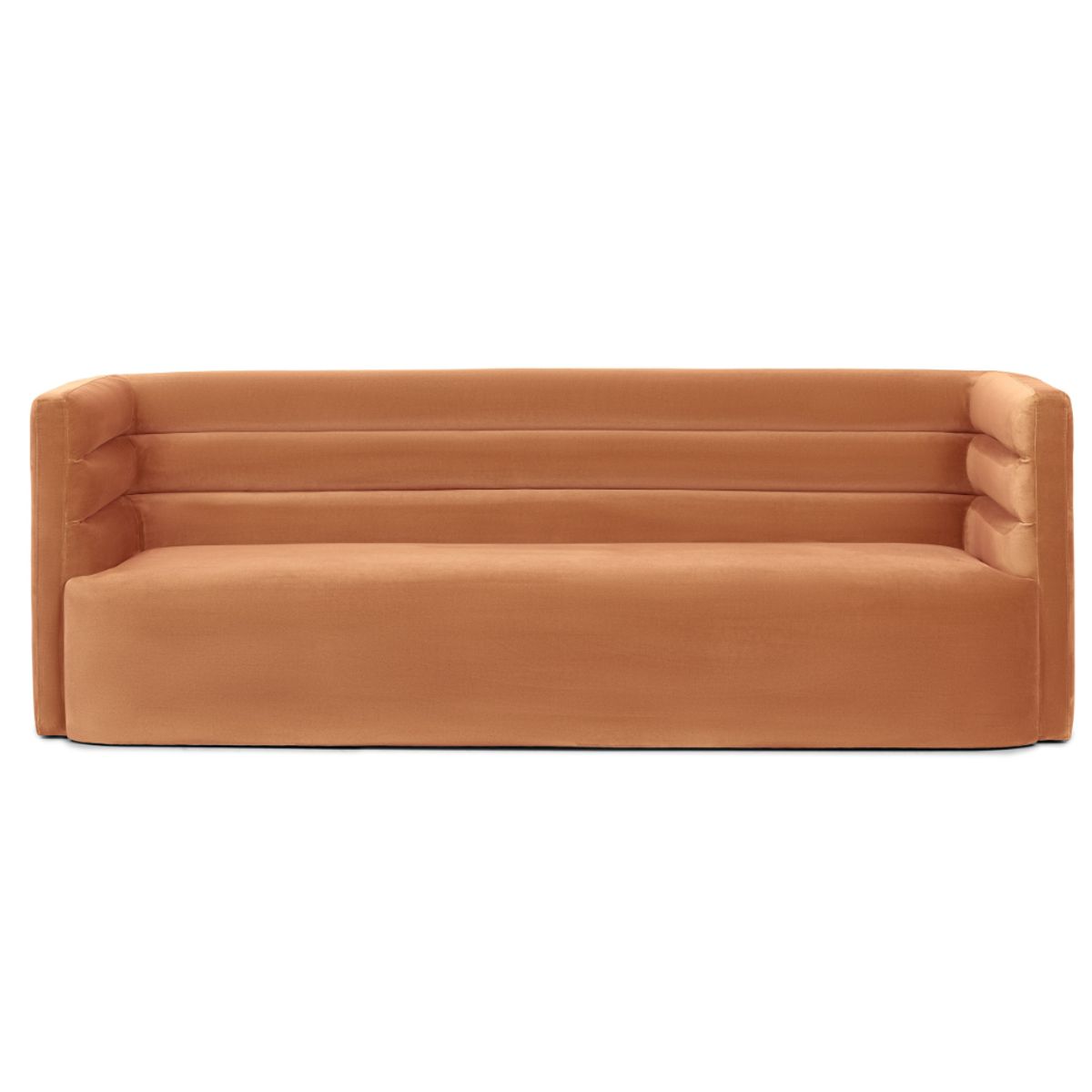 CENTRAL DECCO - SOFA 3 CUERPOS BAHIR NARANJA