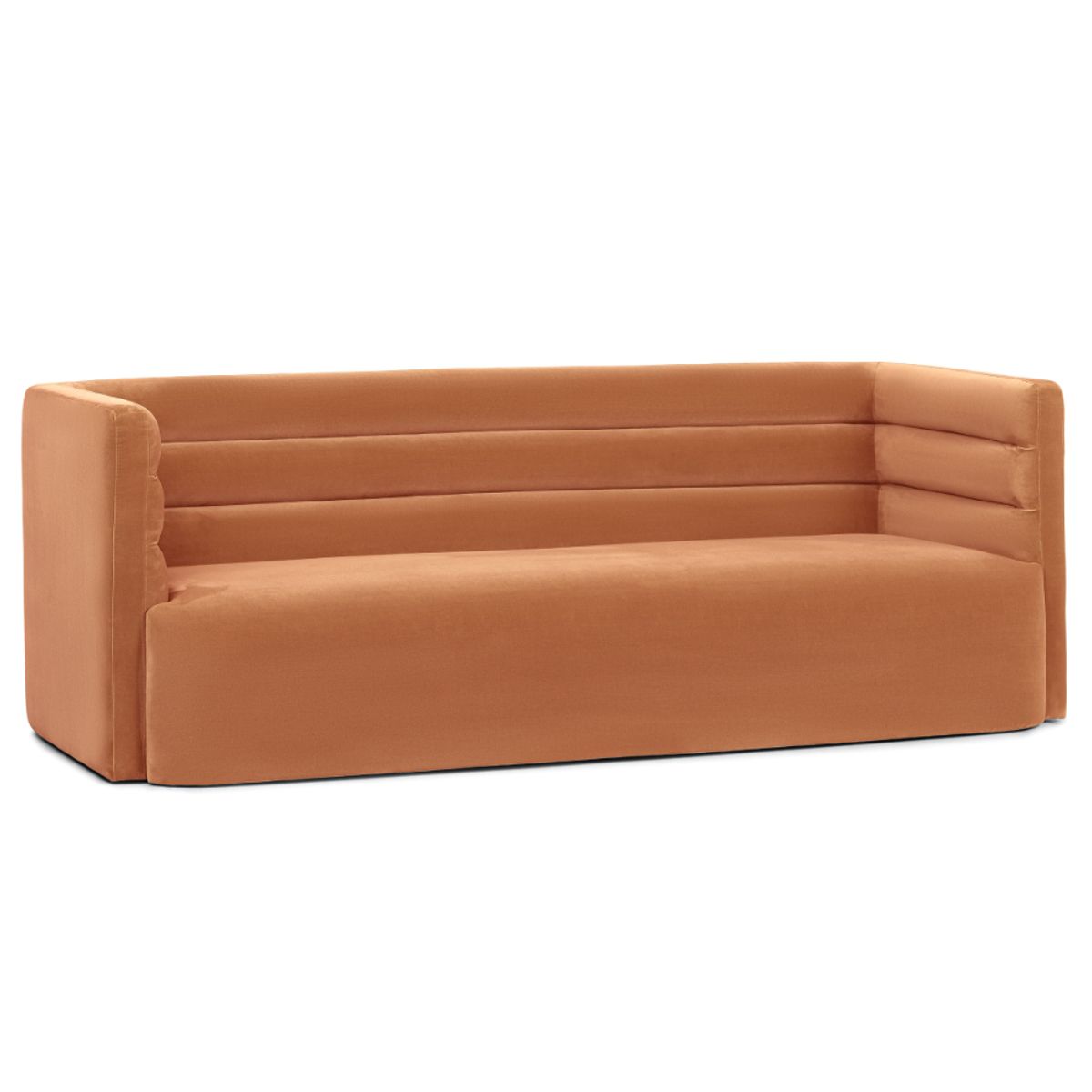 CENTRAL DECCO - SOFA 3 CUERPOS BAHIR NARANJA