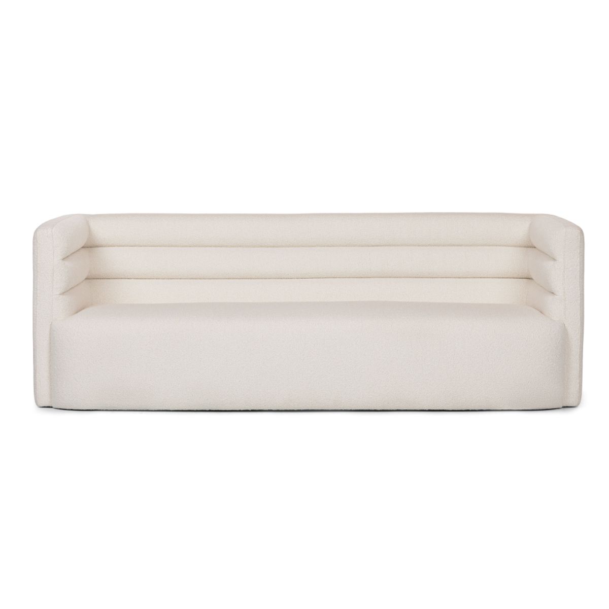 CENTRAL DECCO - SOFA 3 CUERPOS BAHIR BLANCO