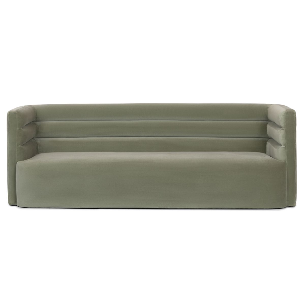 CENTRAL DECCO - SOFA 3 CUERPOS BAHIR VERDE CARCEL