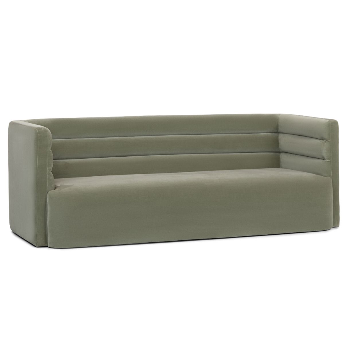 CENTRAL DECCO - SOFA 3 CUERPOS BAHIR VERDE CARCEL