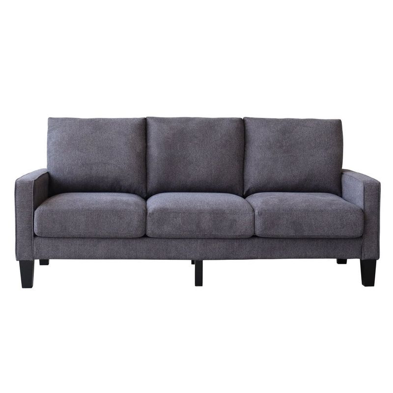 CENTRAL DECCO - SOFA 3 CUERPOS DAGNY GRIS CLARO