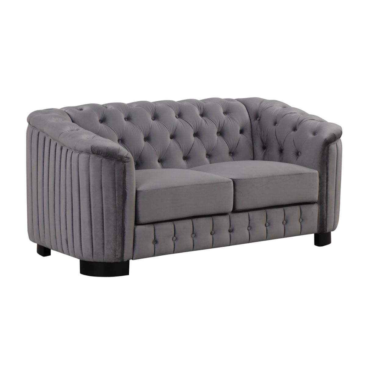 CENTRAL DECCO - SOFA 2 CUERPOS DAI GRIS OSCURO