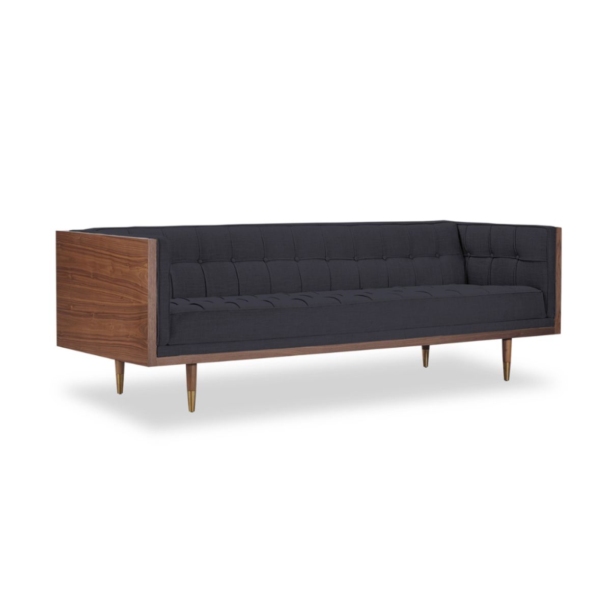 CENTRAL DECCO - SOFA 3 CUERPOS HANIEL NEGRO
