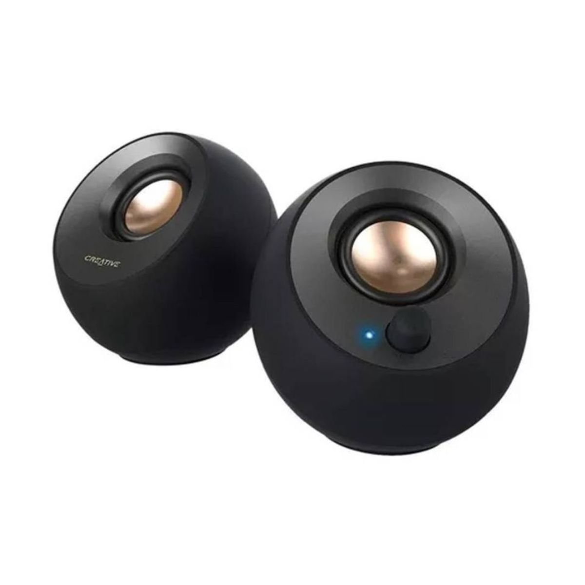 CREATIVE - PARLANTE CREATIVE PEBBLE 2.0 4.4W 3.5MM USB-POWER NEGRO