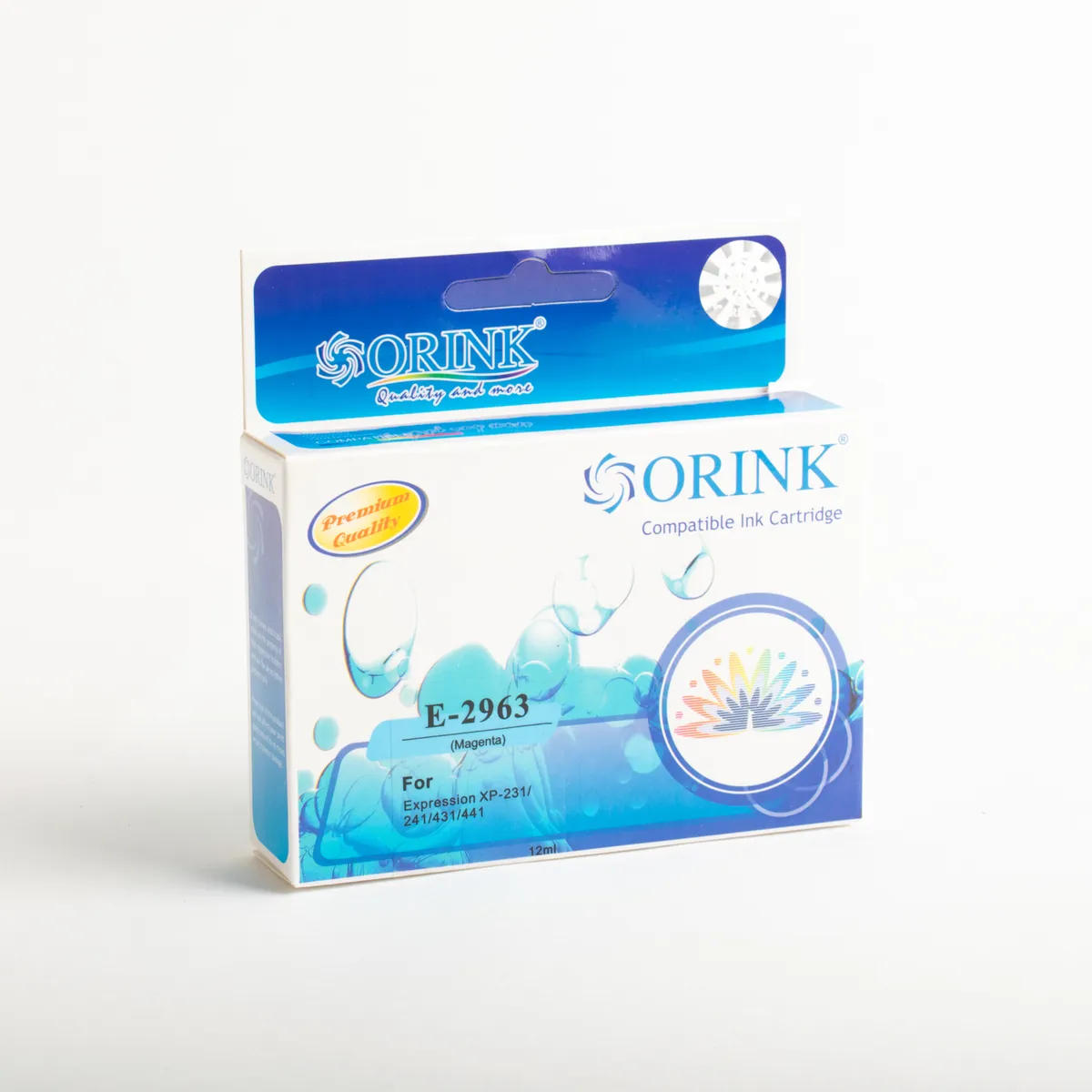 GENERICO - Cartucho de tinta Compatible E 296 3 12 ml Rojo Magenta