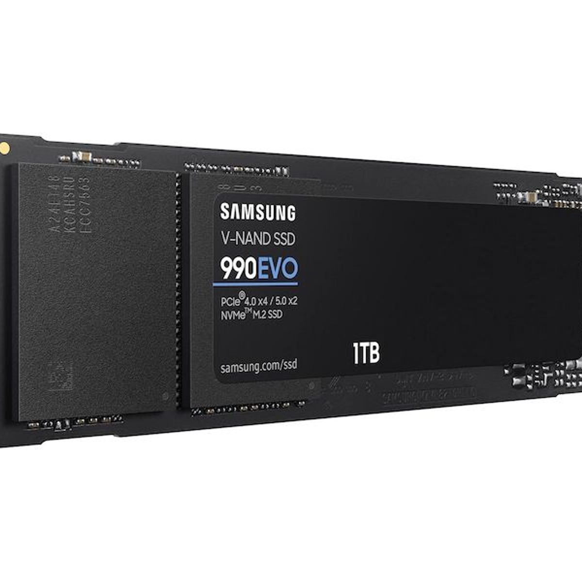 SAMSUNG - Disco Sólido SSD M.2 Samsung 990 Evo NVMe PCIe 4.0x4 / 5.0x2 - 1TB