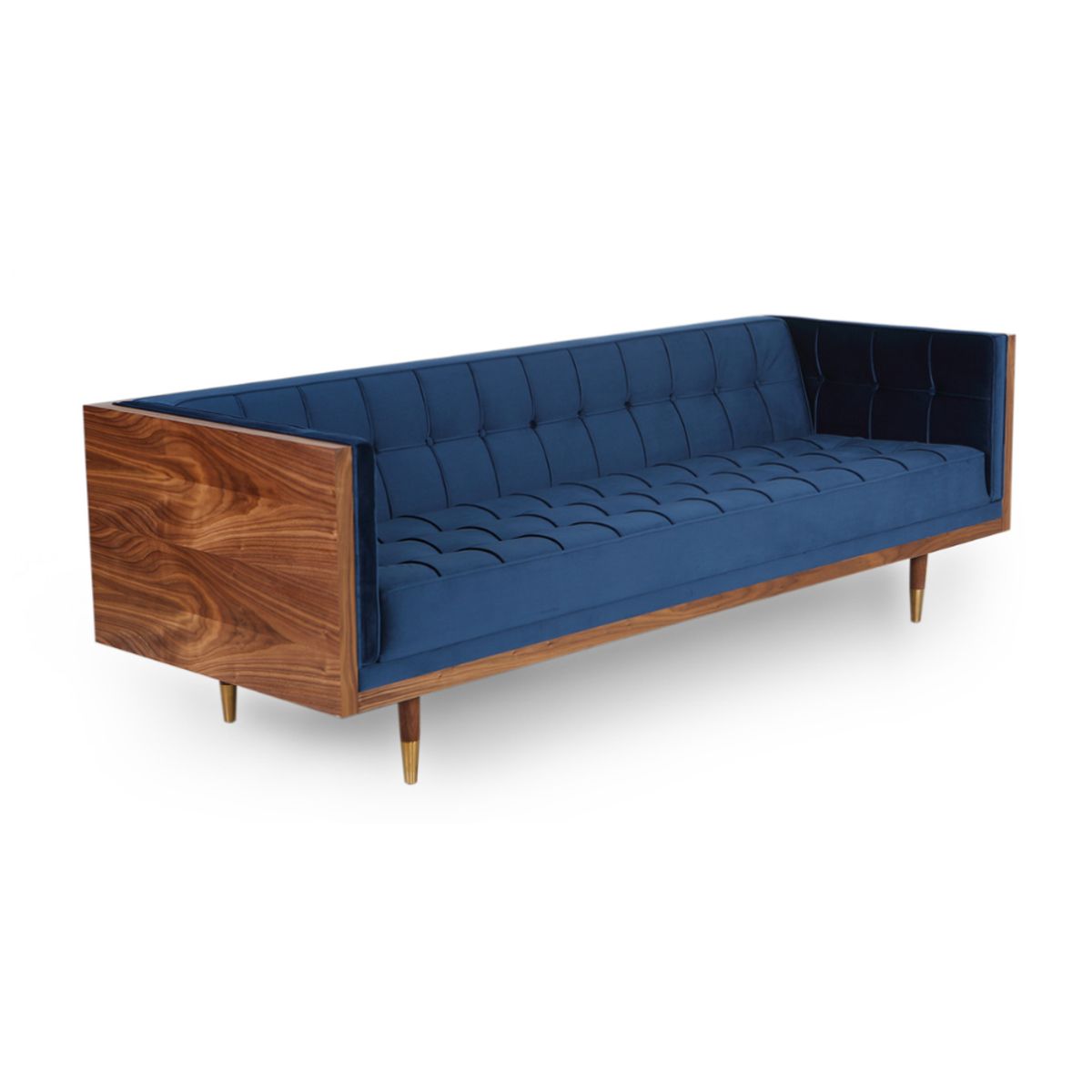 CENTRAL DECCO - SOFA 3 CUERPOS HANIEL AZUL NOCHE