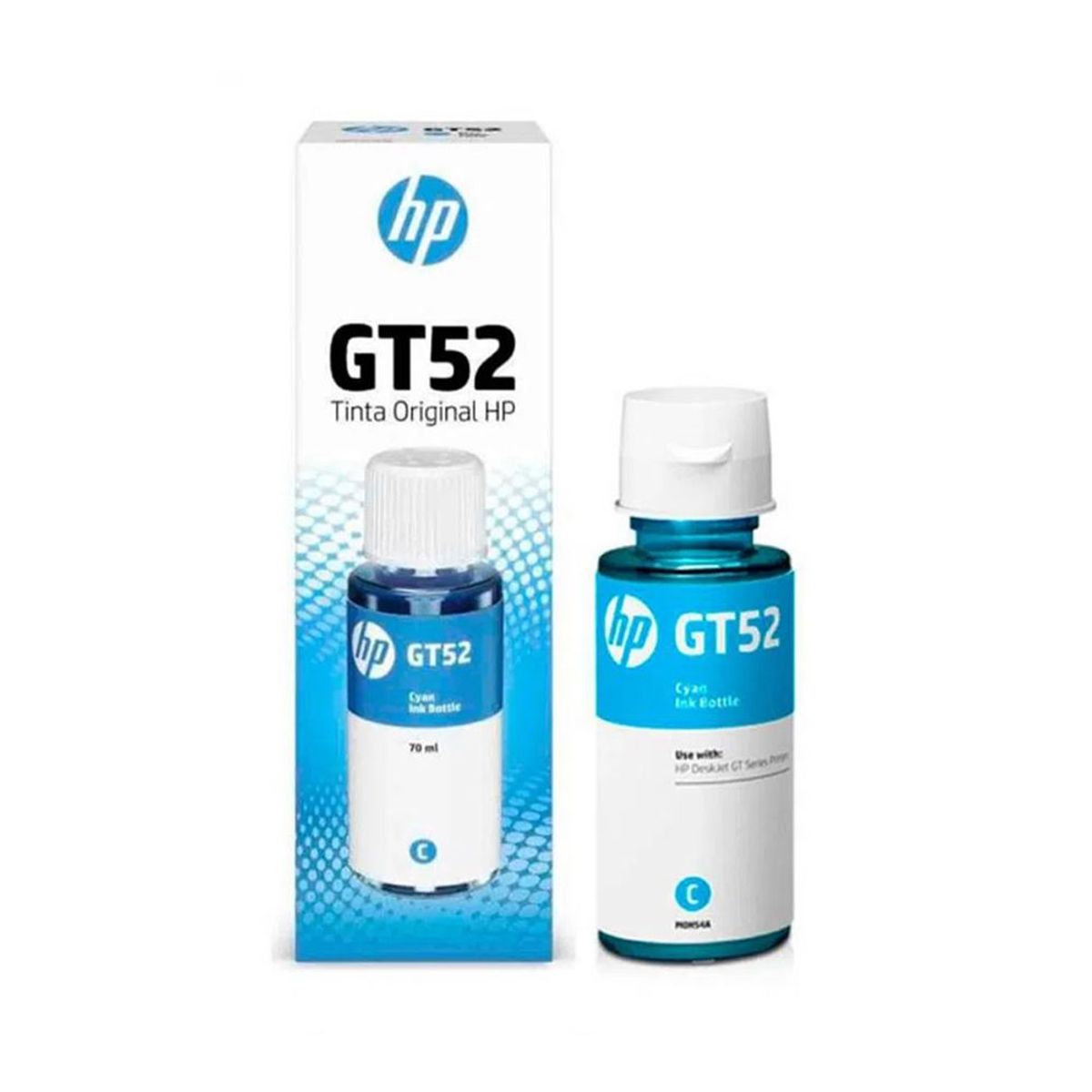 HP - Botella De Tinta HP GT52 Cyan