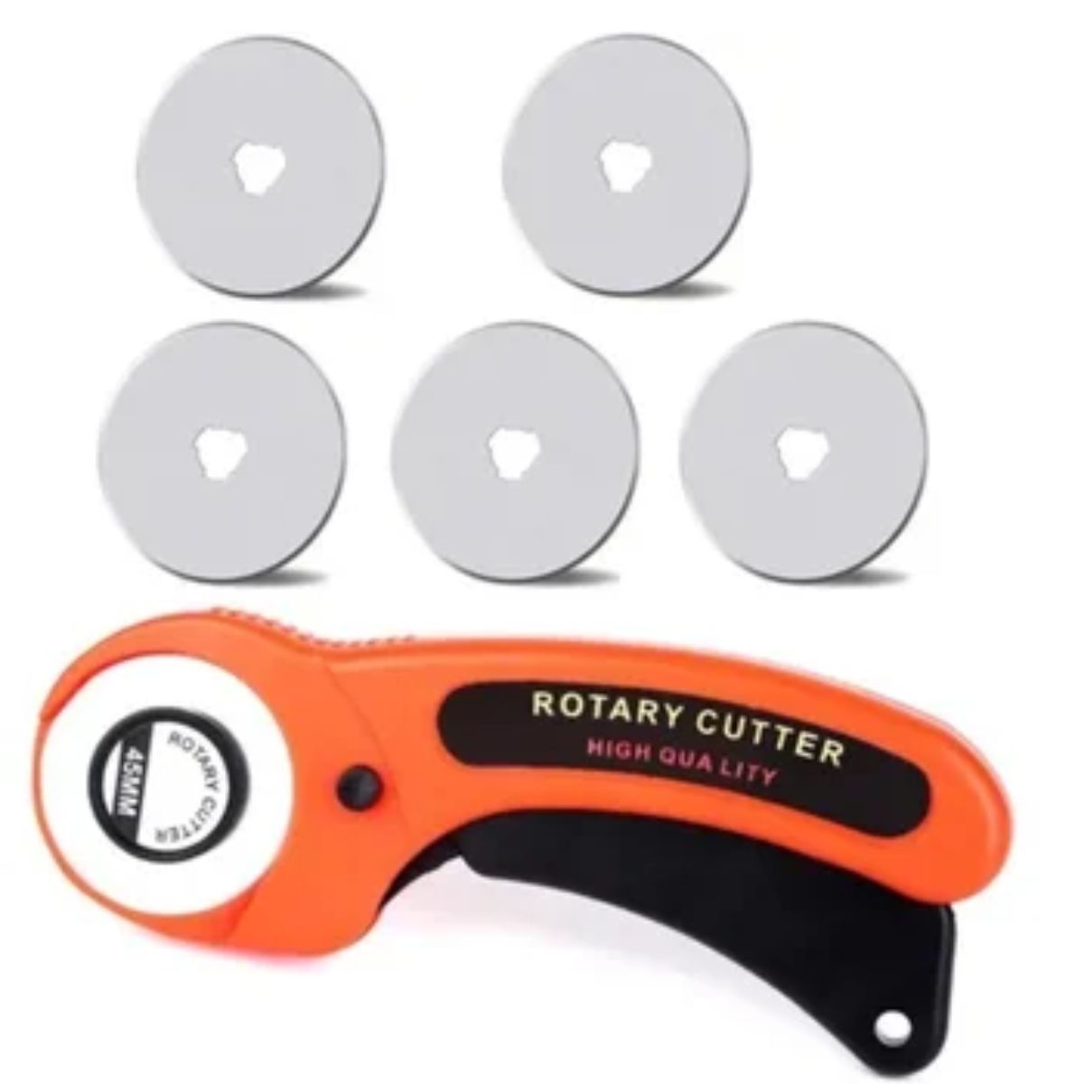 GENERICO - Cortador giratorio ergonómico 45mm Cortador de tela Costura