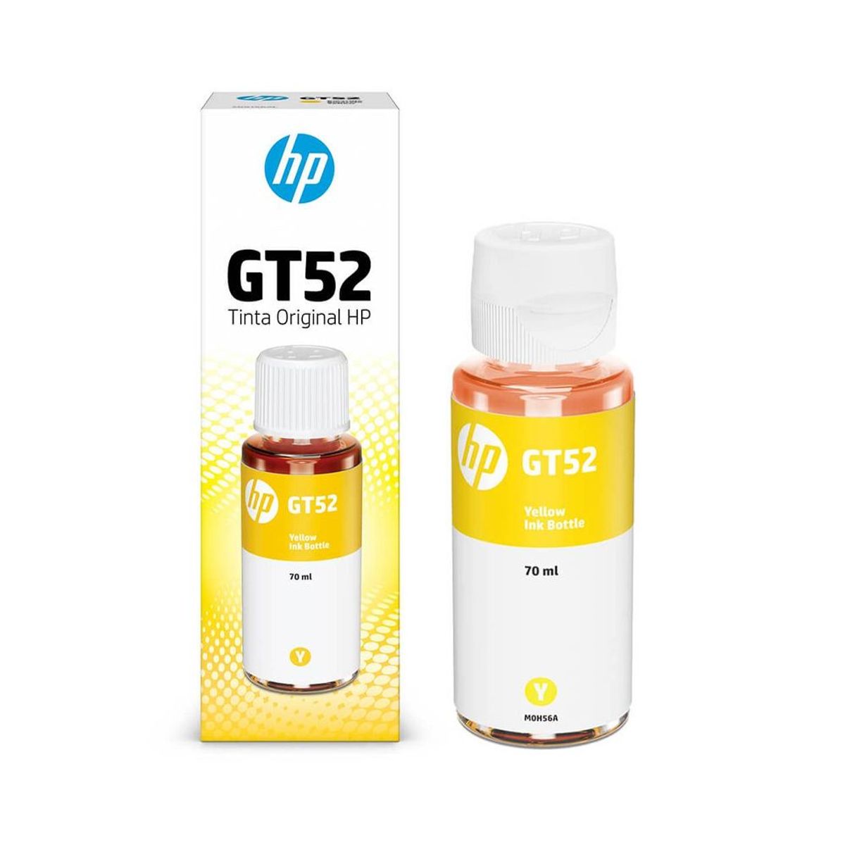 HP - Botella De Tinta HP GT52 Yellow