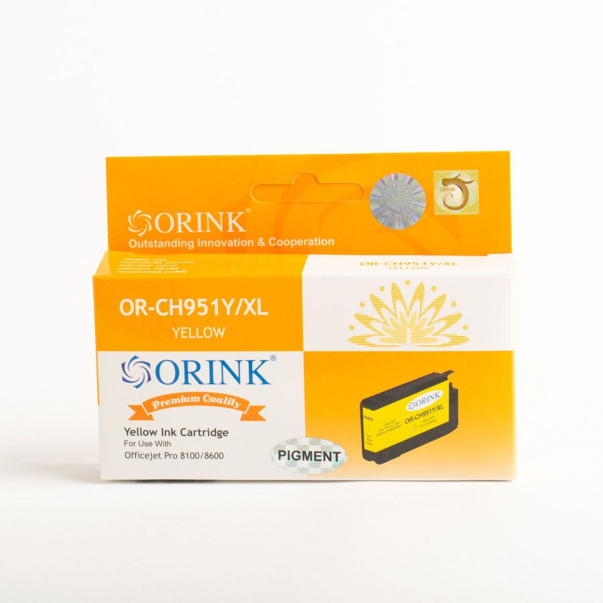 GENERICO - Cartucho de tinta Compatible CH 951 XL Amarillo Yellow