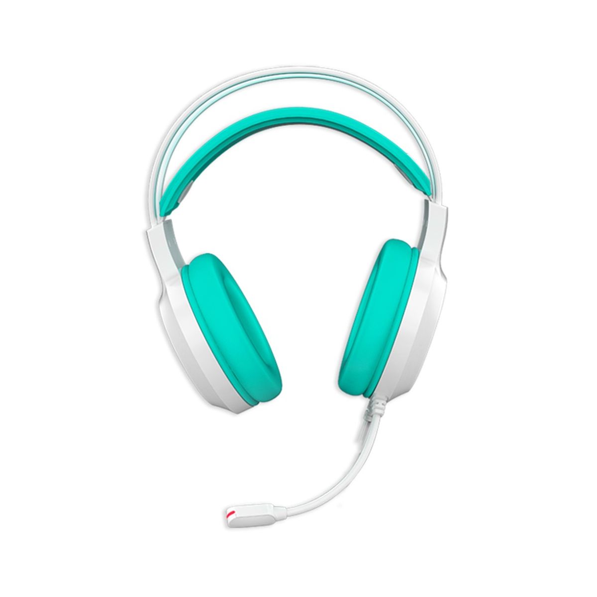 ANTRYX - AURICULAR ANTRYX IRIS-W TURQUESA, 7.1 VIRTUAL SURROUND, USB, RAINBOW