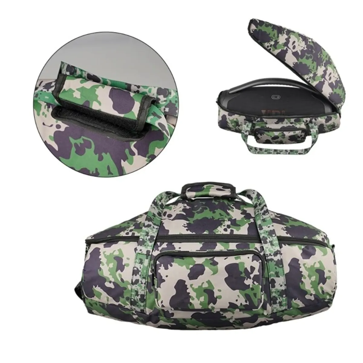 GENERICO - Estuche mochila de poliéster para JBL BOOMBOX 3 color camuflado
