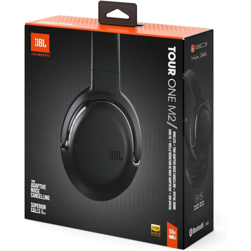 JBL - JBL Tour One M2 Auriculares de Alta Fidelidad con ANC Adaptativo y 50H