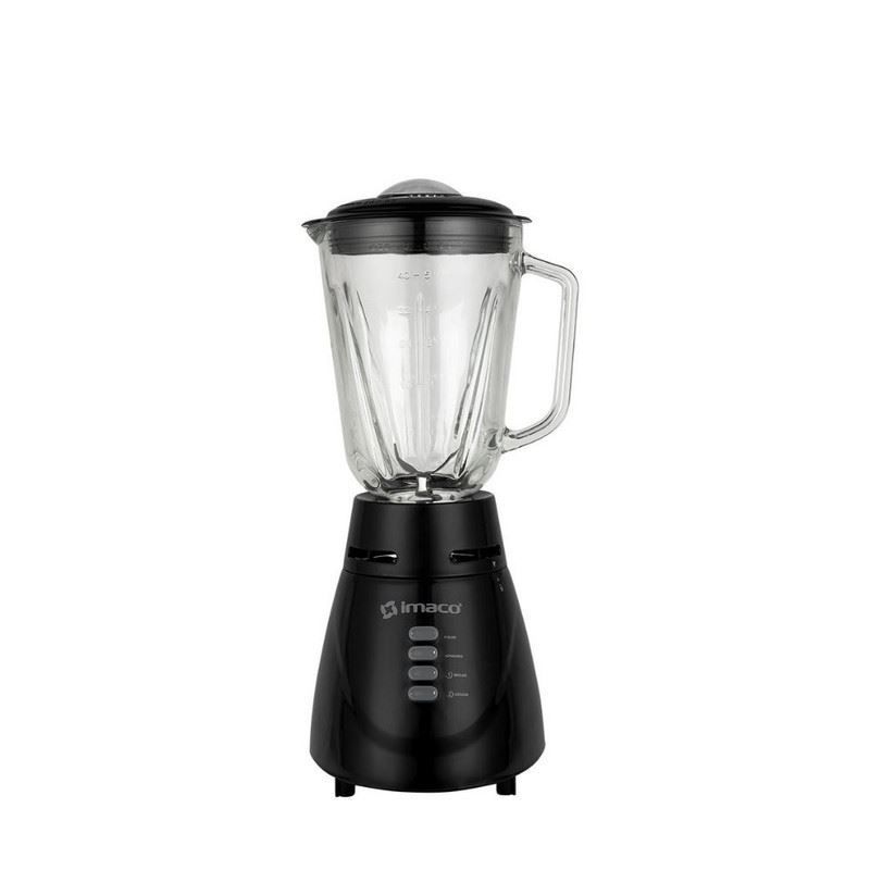 IMACO - Licuadora Vaso de Vidrio BL4125VN Negro