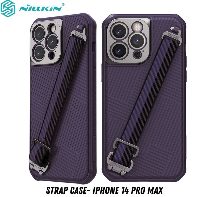 NILLKIN - Case Nillkin Strap Purple - iPhone 14 Pro Max