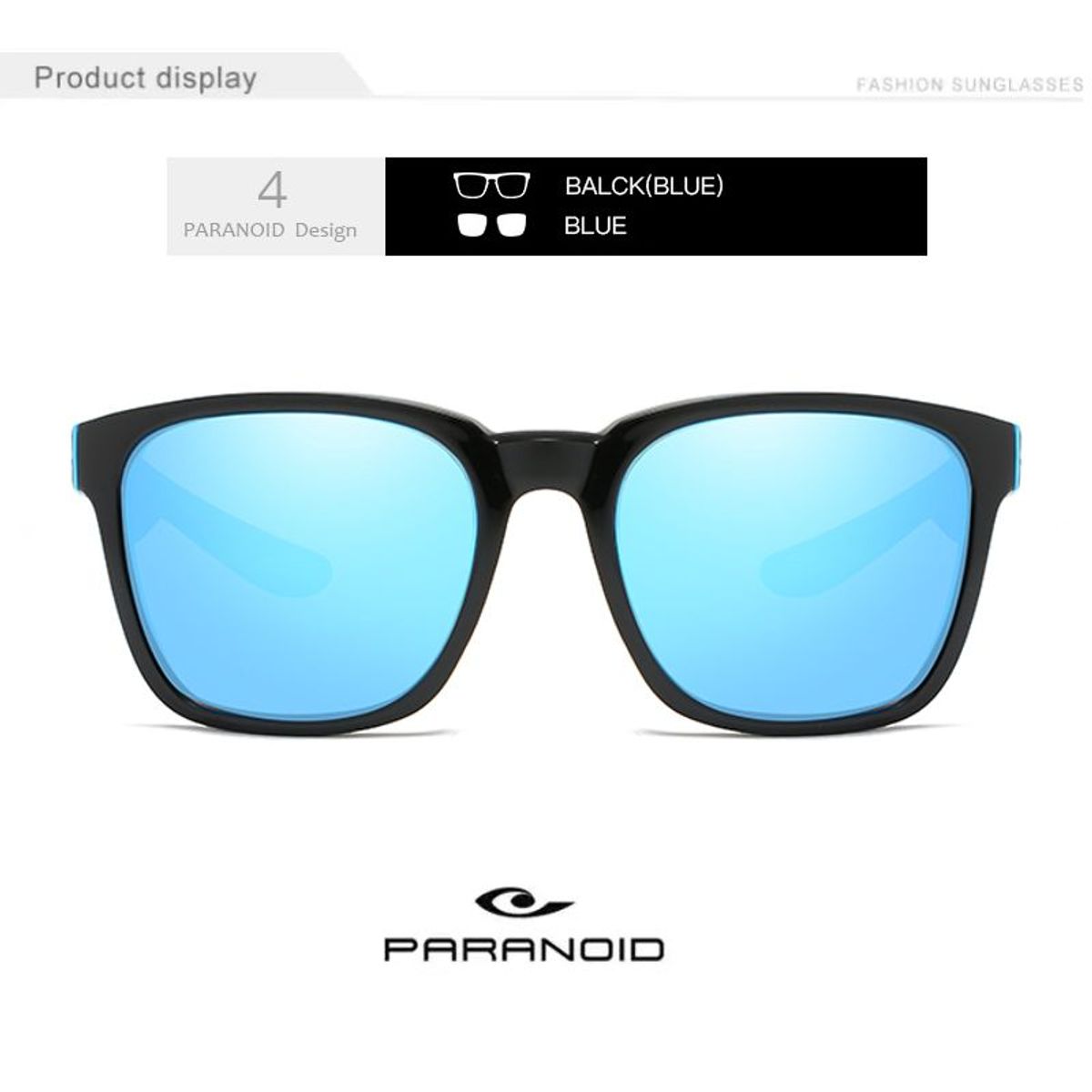 GENERICO - ¡¡¡LENTES DE SOL PARANOID  SPRINT - POLARIZADOS UV400!!!