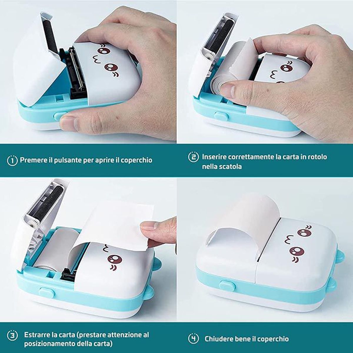 GENERICO - MINI-IMPRESORA GATITO