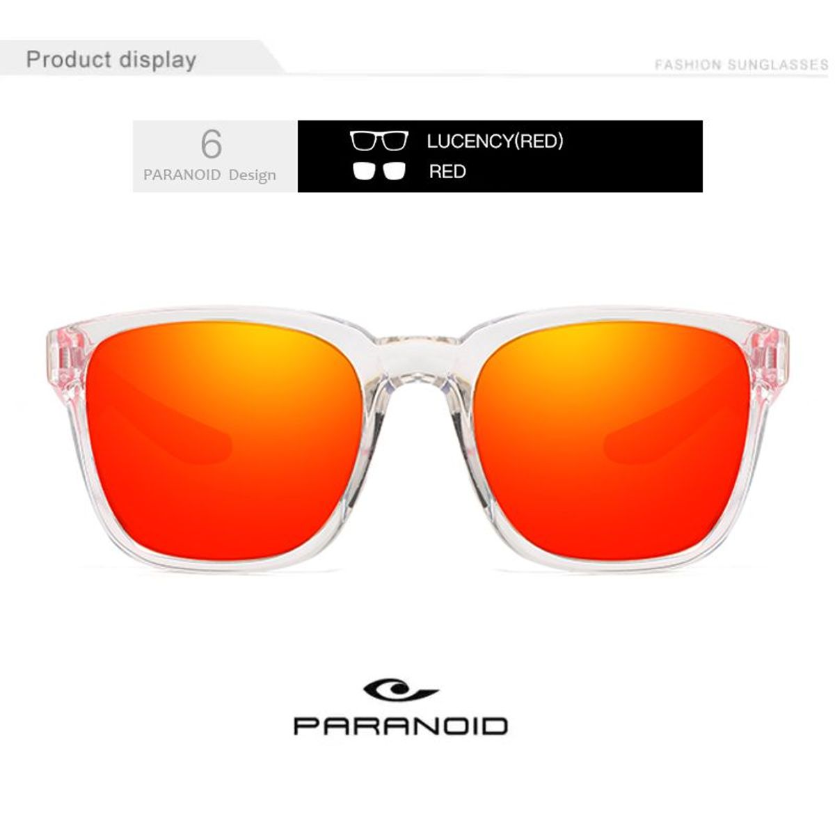 GENERICO - ¡¡¡LENTES DE SOL PARANOID  SPRINT - POLARIZADOS UV400!!!