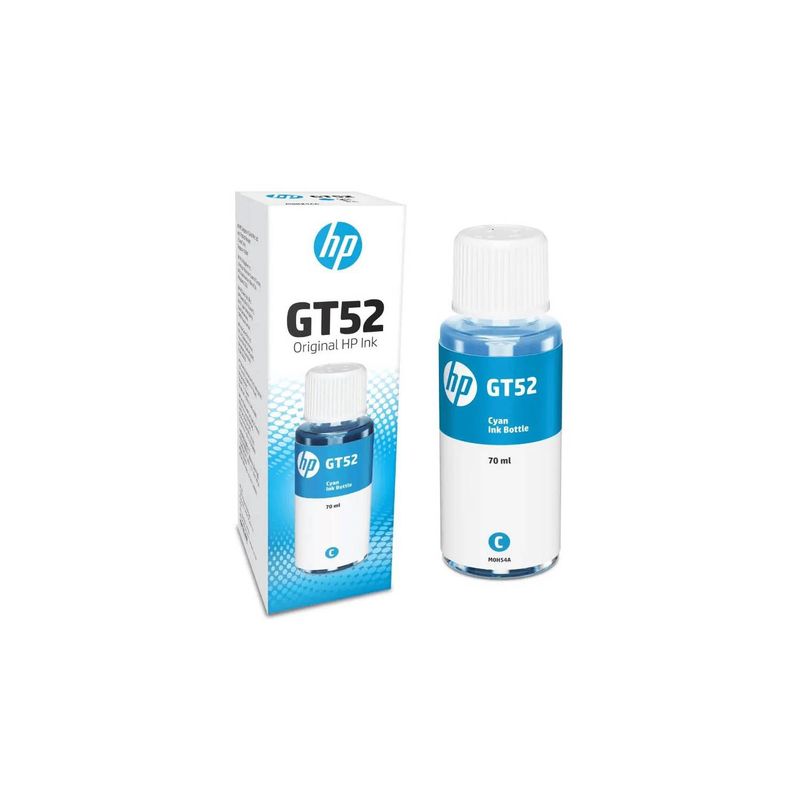HP - Botella de Tinta HP GT 52 Cyan