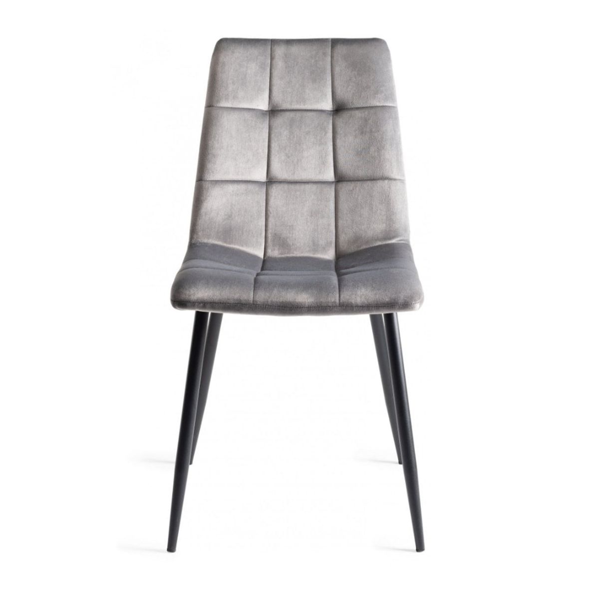 CENTRAL DECCO - COMEDOR 6 SILLAS BRAULT GRIS OSCURO