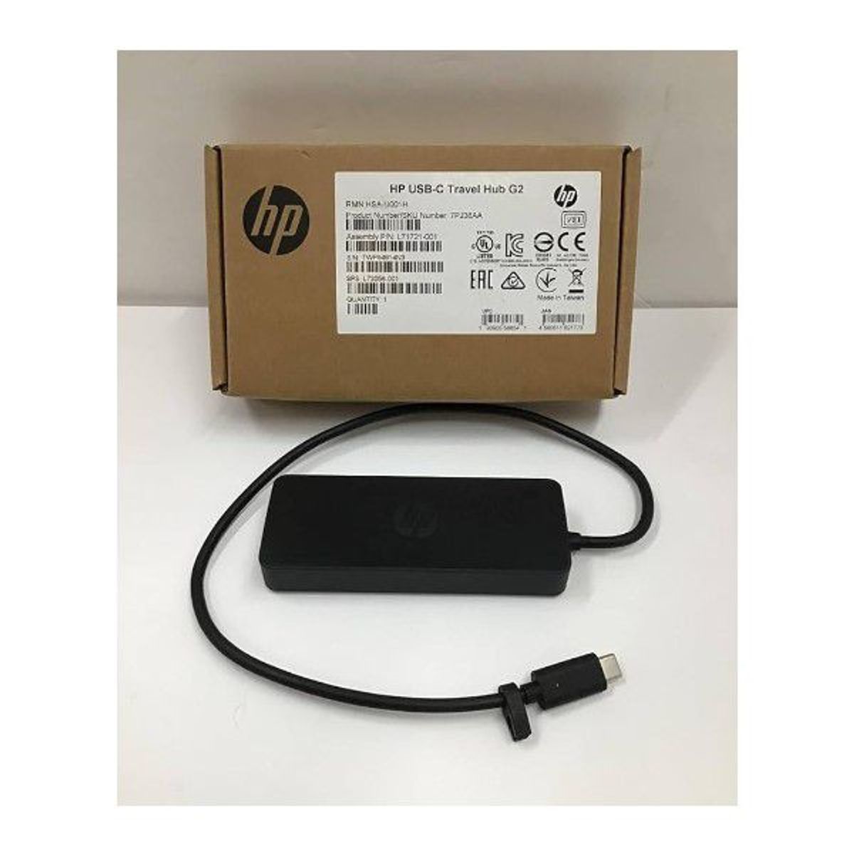 HP - HP USB-C Travel Docking G2 Negro HSA-U001H 7PJ38AA