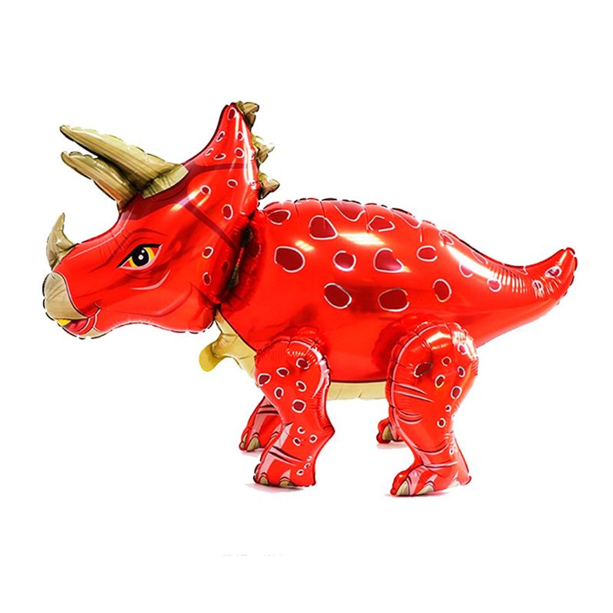GENERICO - Globo Dinosaurio Triceratops en 4d / 1 ud