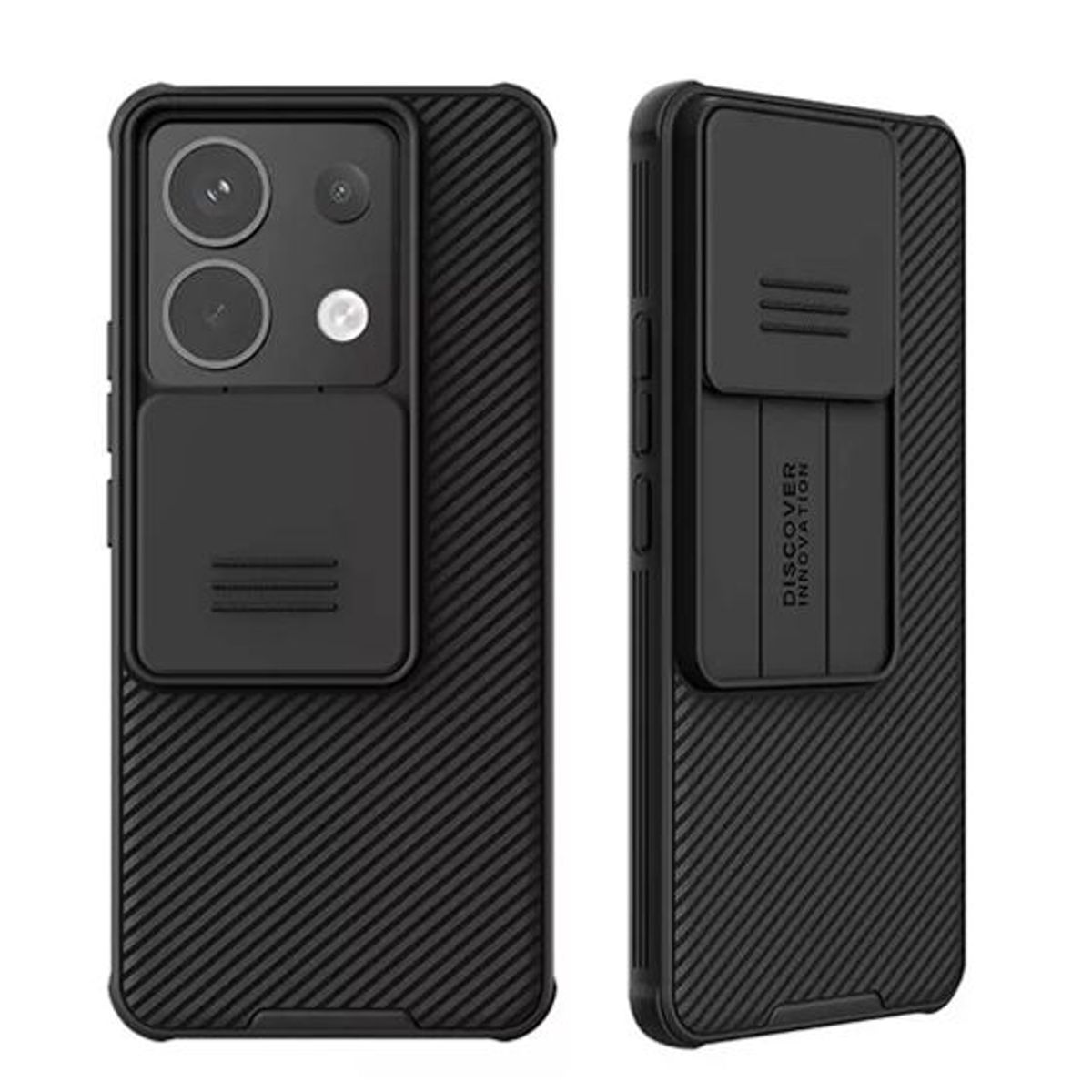 NILLKIN - Case Nillkin Xiaomi Poco X6 5G Camshield Funda Híbrida Negro