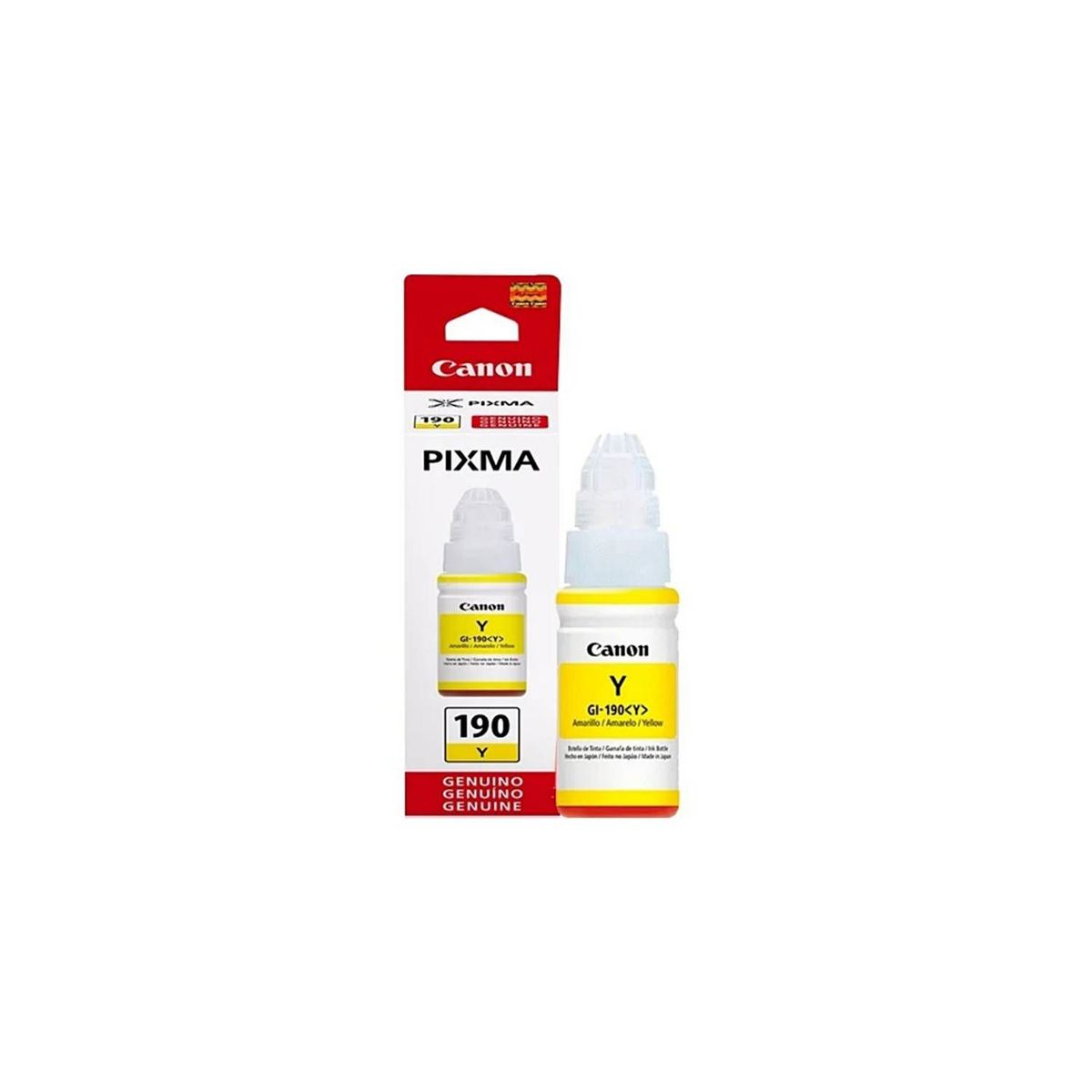 CANON - Tinta Canon 190 Yellow Botella 70ML
