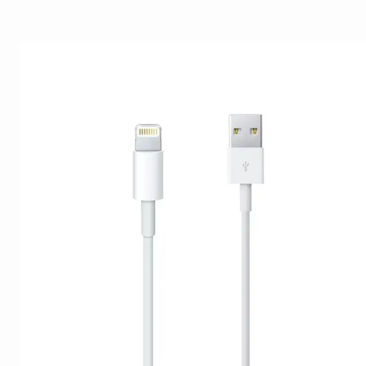 APPLE - Cable Cargador Apple USB a Lightning de iPhone 1m - Original