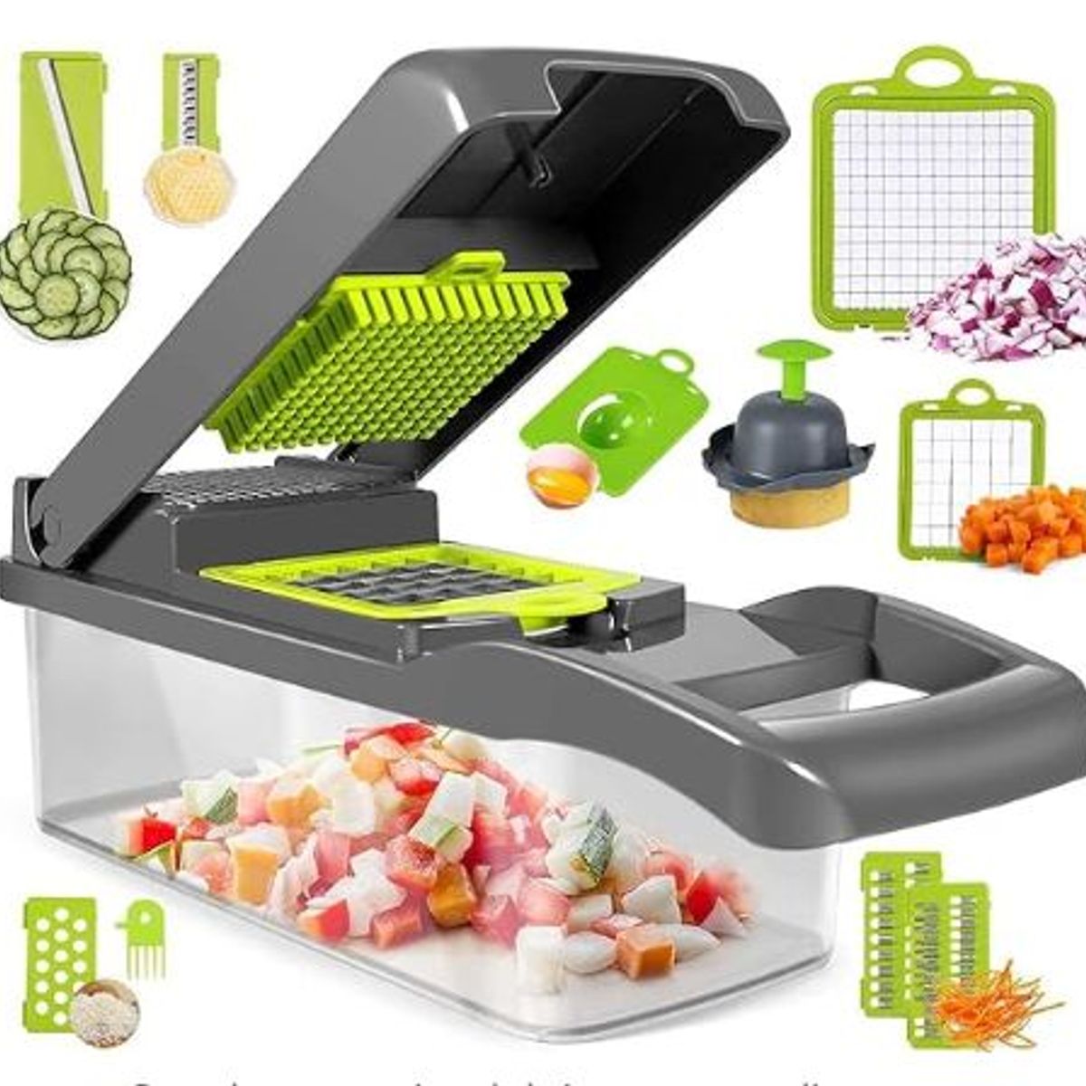GENERICO - Cortador y Rebanador de verdura Multifuncional de Alimentos