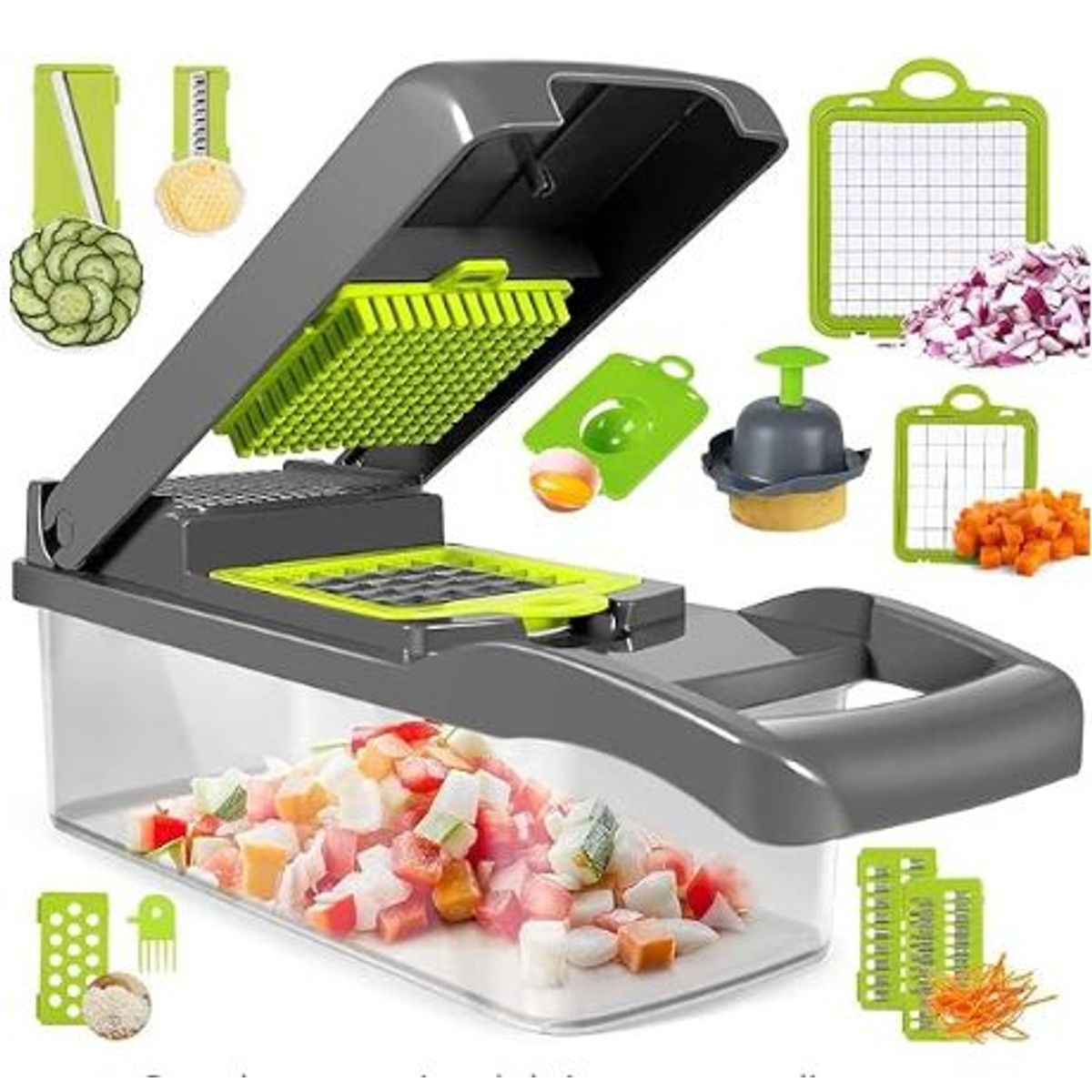 GENERICO - Cortador y Rebanador de verdura Multifuncional de Alimentos