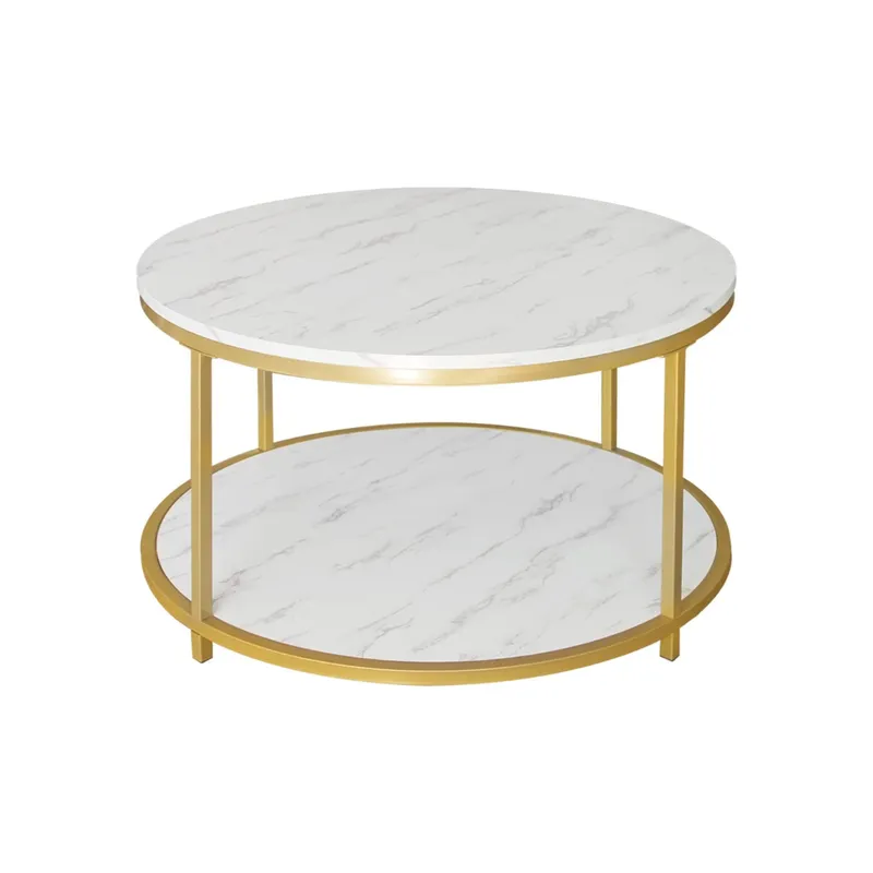 CENTRAL DECCO - MESA DE CENTRO AMIR ORO