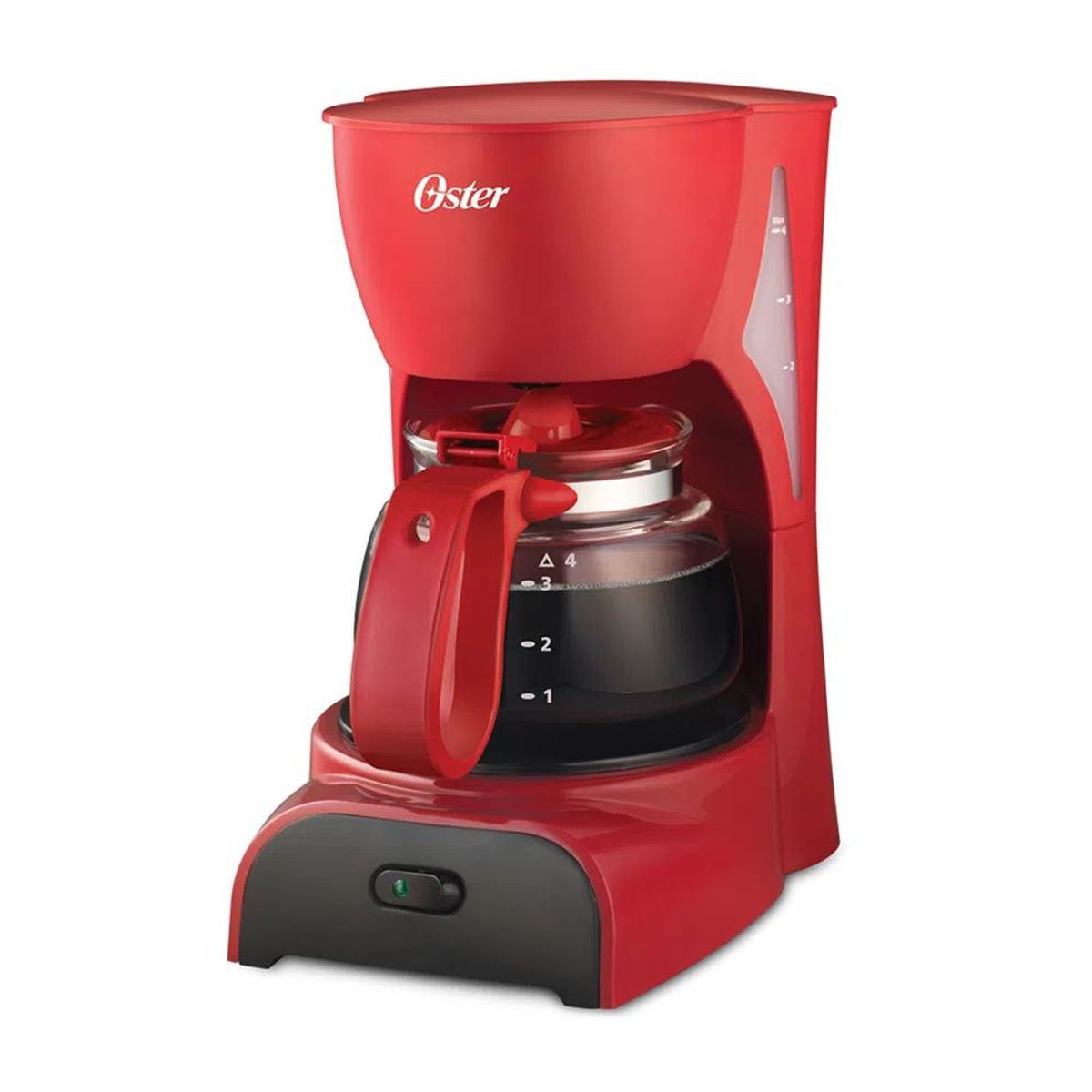 OSTER - Cafetera Oster 4 Tazas BVSTDCDR5R - Rojo