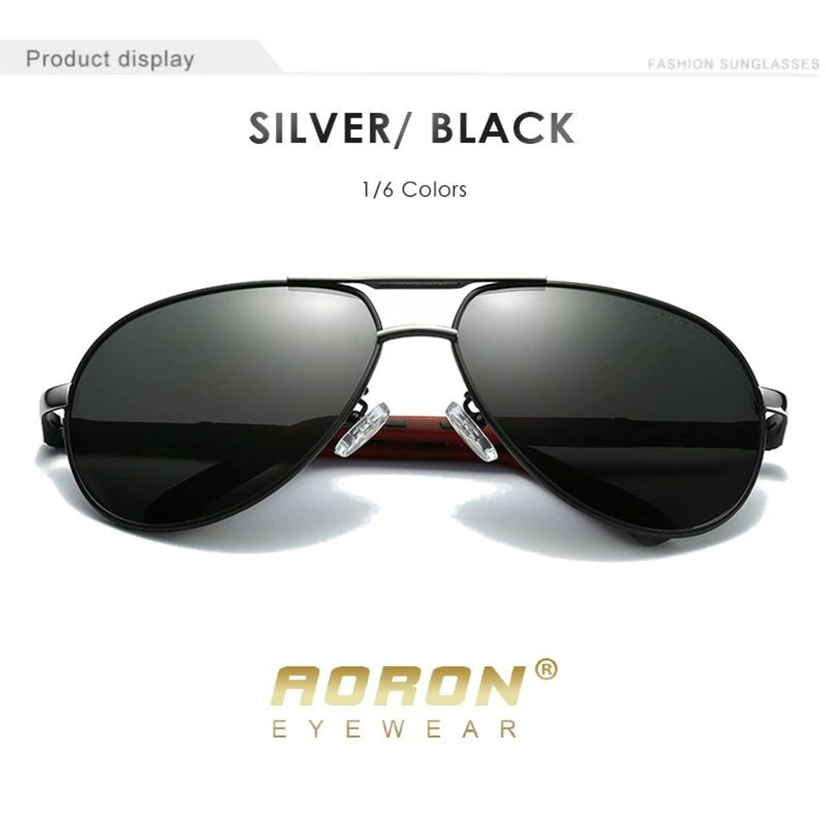 GENERICO - ¡¡¡LENTES DE SOL AORON  PILOT - POLARIZADOS UV400!!!