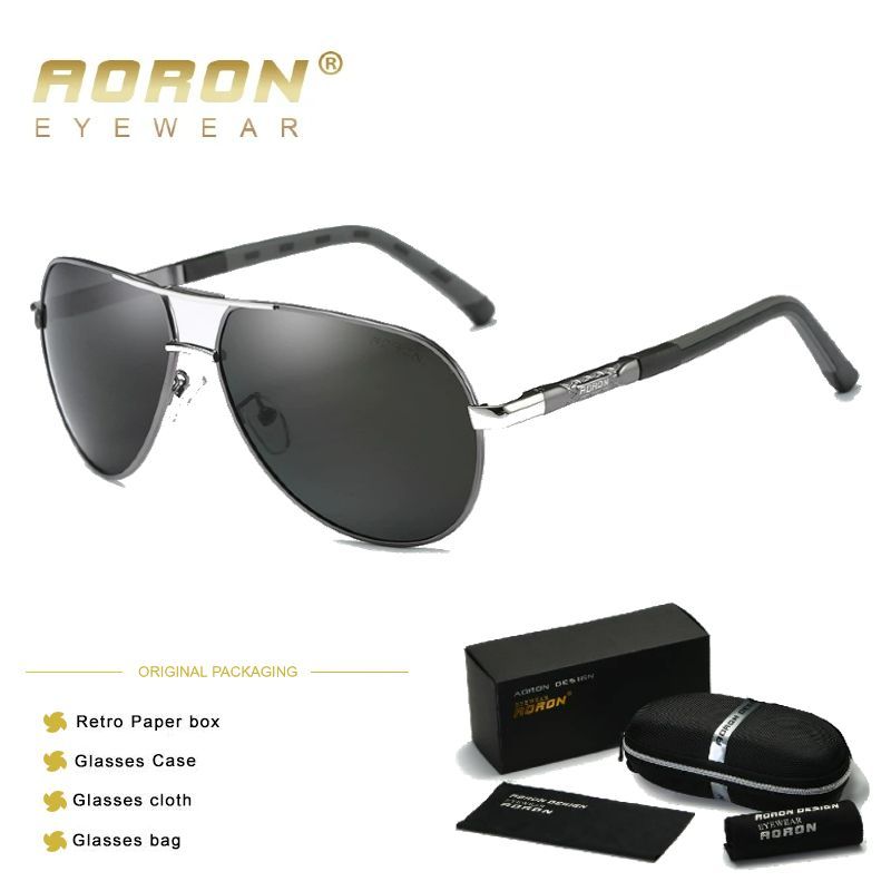 GENERICO - ¡¡¡LENTES DE SOL AORON  PILOT - POLARIZADOS UV400!!!