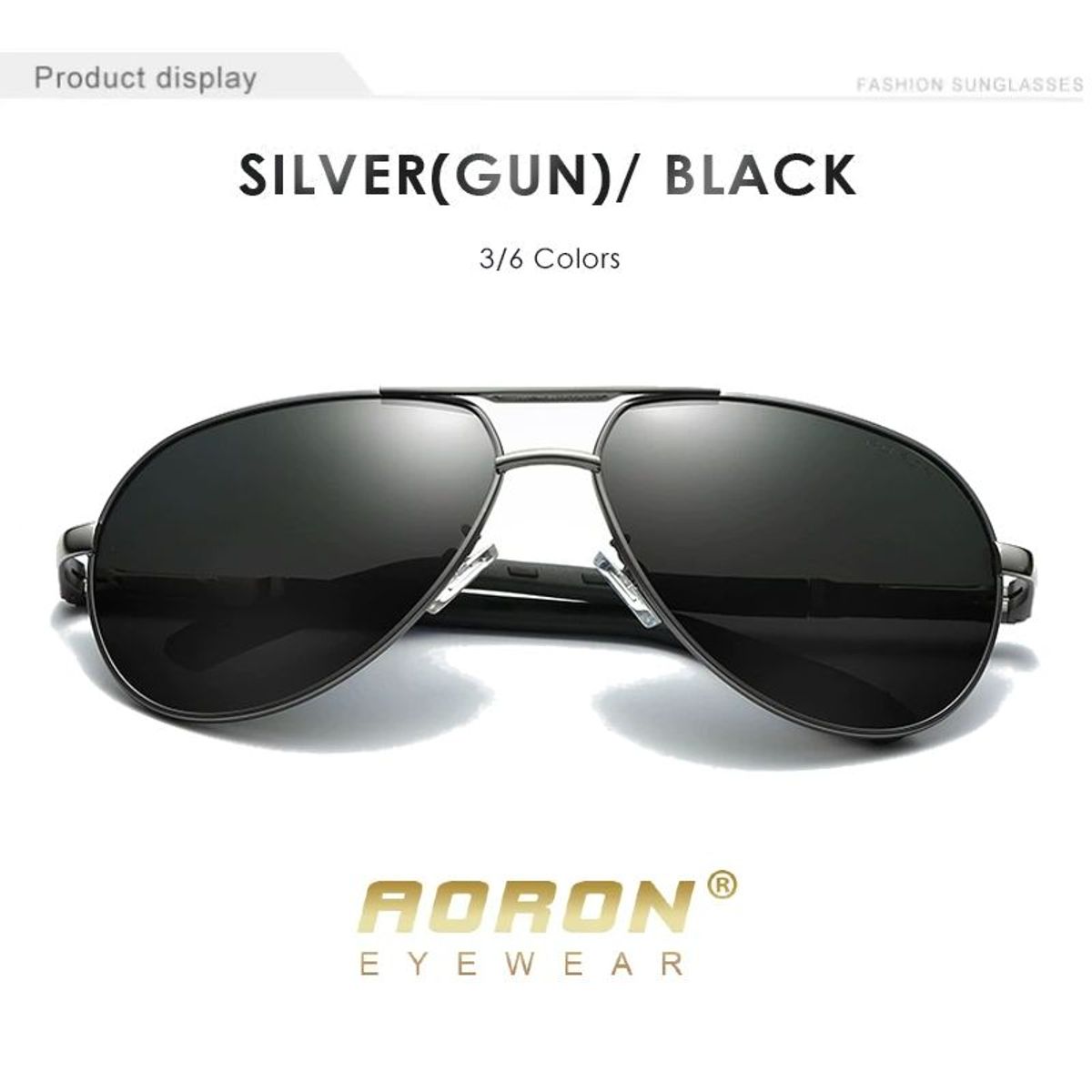 GENERICO - ¡¡¡LENTES DE SOL AORON  PILOT - POLARIZADOS UV400!!!