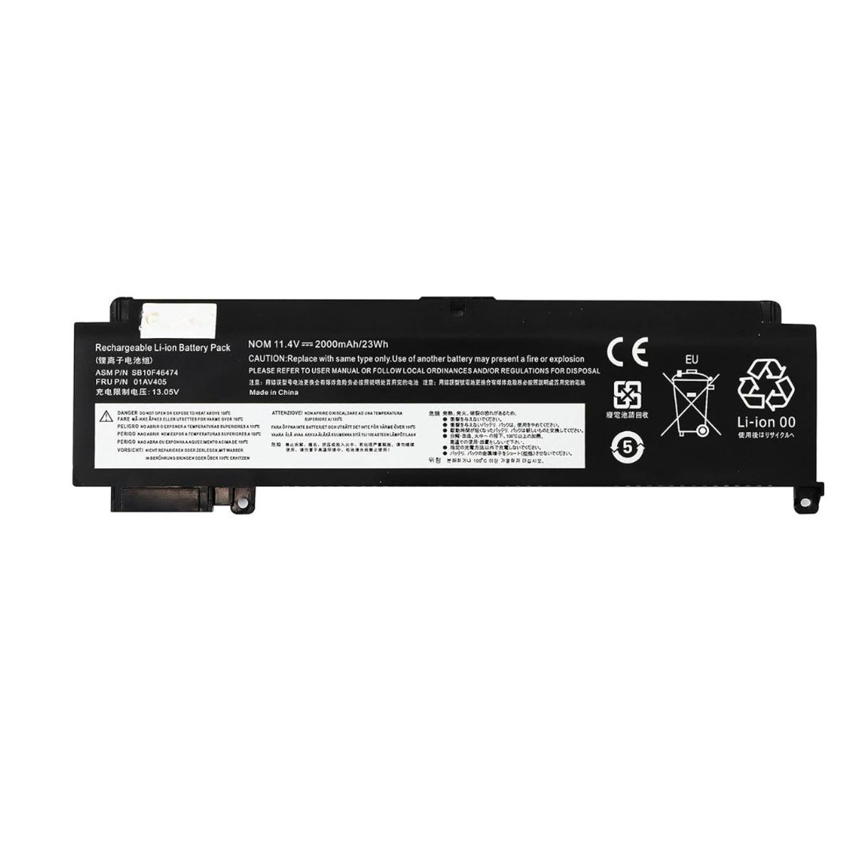 GENERICO - Batería Para Laptop Lenovo.  01AV405.  01AV406. 01AV462. T470S. T460S