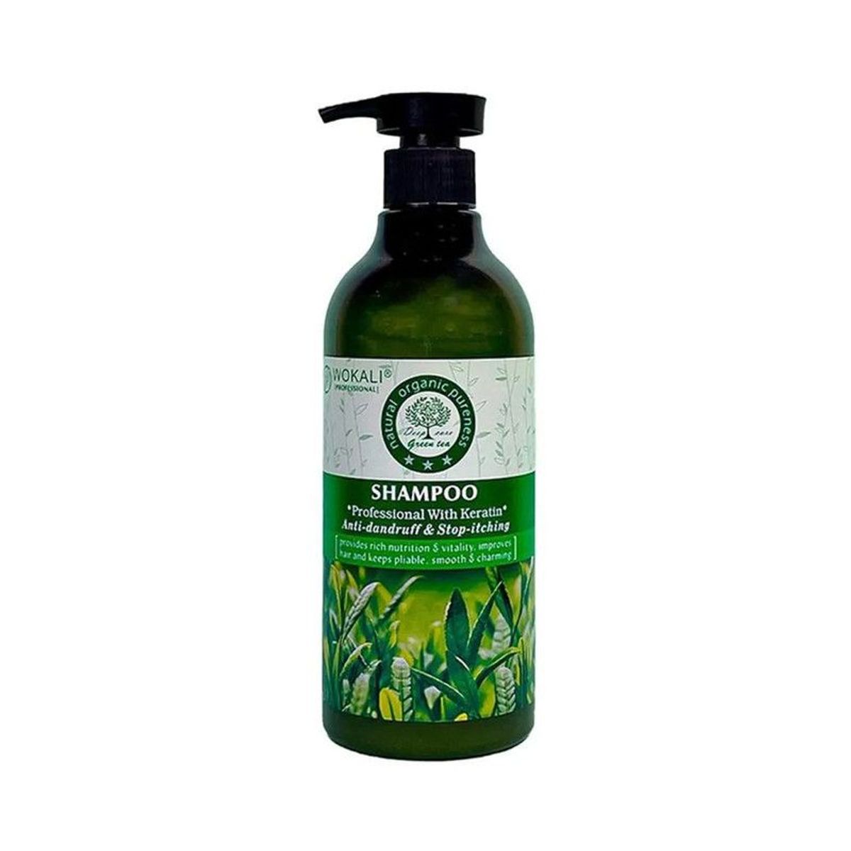 WOKALI - Shampoo de Te Verde Wokaly de 550 ml