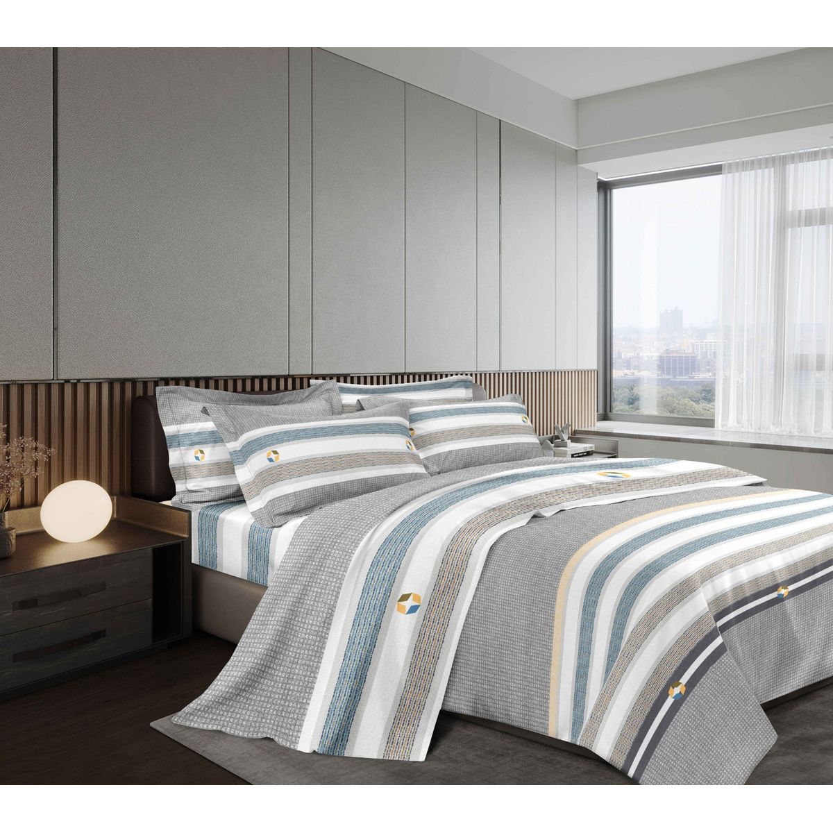 GOLDSUN - JUEGO DE SÁBANAS GOLDSUN DE 1.5 PLAZAS