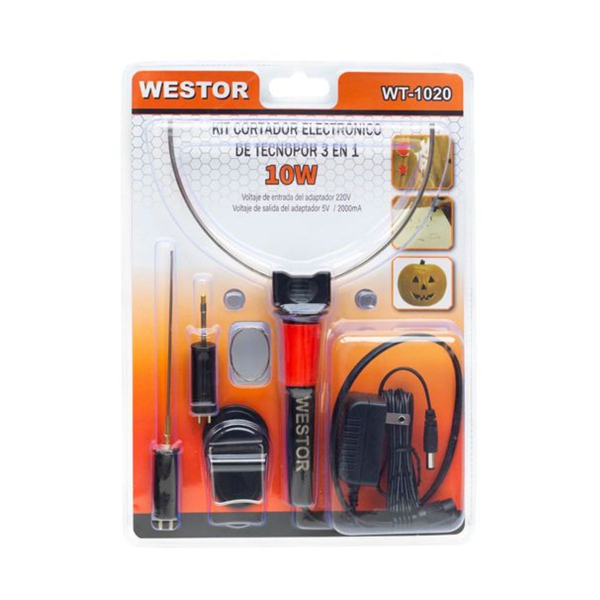 WESTOR - Kit Cortador de Tecnopor 10W WT-1020 WESTOR