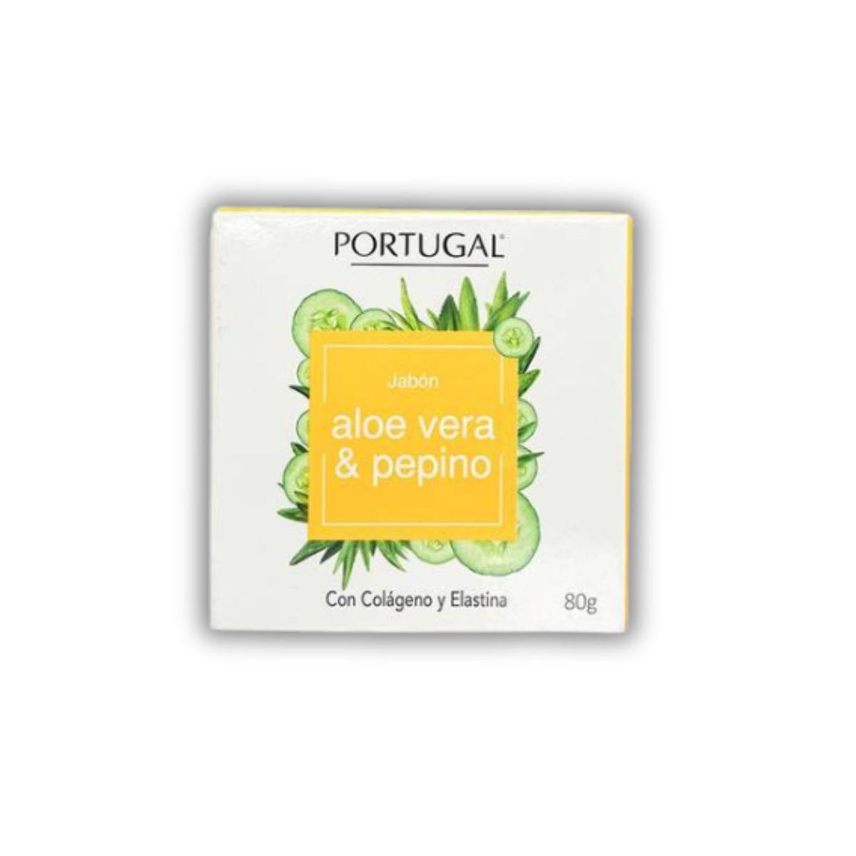 GENERICO - Jabón Antioxidante Portugal De Aloe Vera Y Pepino 80 Gr