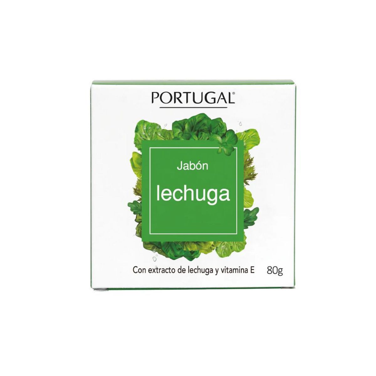 GENERICO - Jabón Revitalizante Portugal Con Extracto De Lechuga 80 Gr