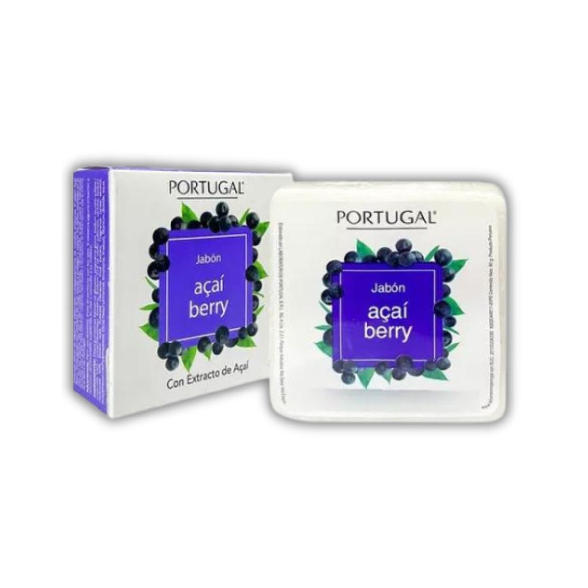 GENERICO - Jabón Antioxidante Portugal Con Extracto De Arándanos 80 Gr