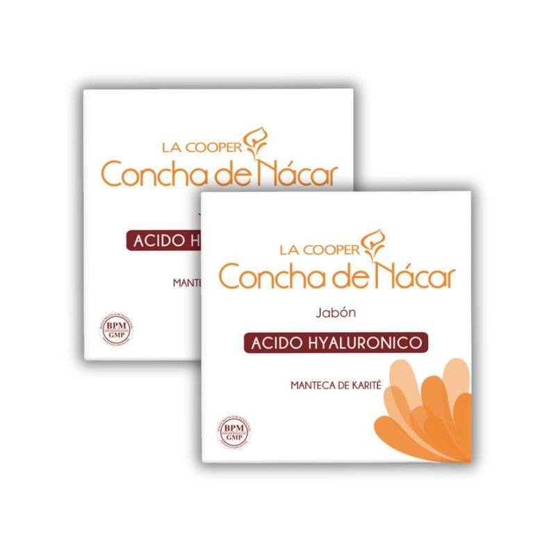 GENERICO - Jabón Facial La Cooper Aclarador Concha De Nácar 80 Gr x 02 Unids